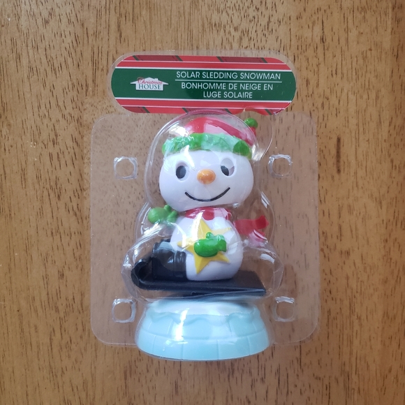 Lot of 5 Solar Dancing Pilgrim Christmas Decorations - Picture 3 of 6